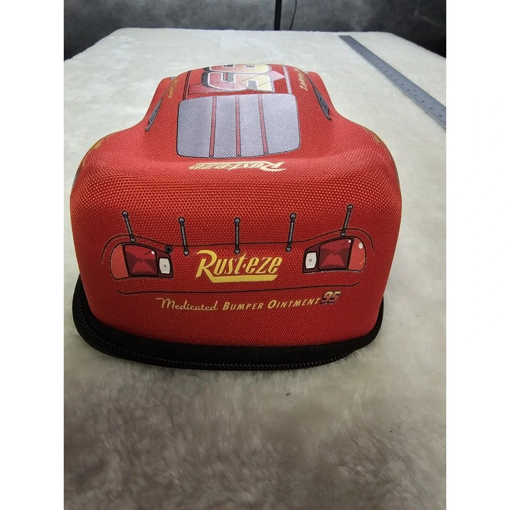 Disneys Lightning McQueen Rusteze Zippered Pencil Case With Art‎ Supplies
